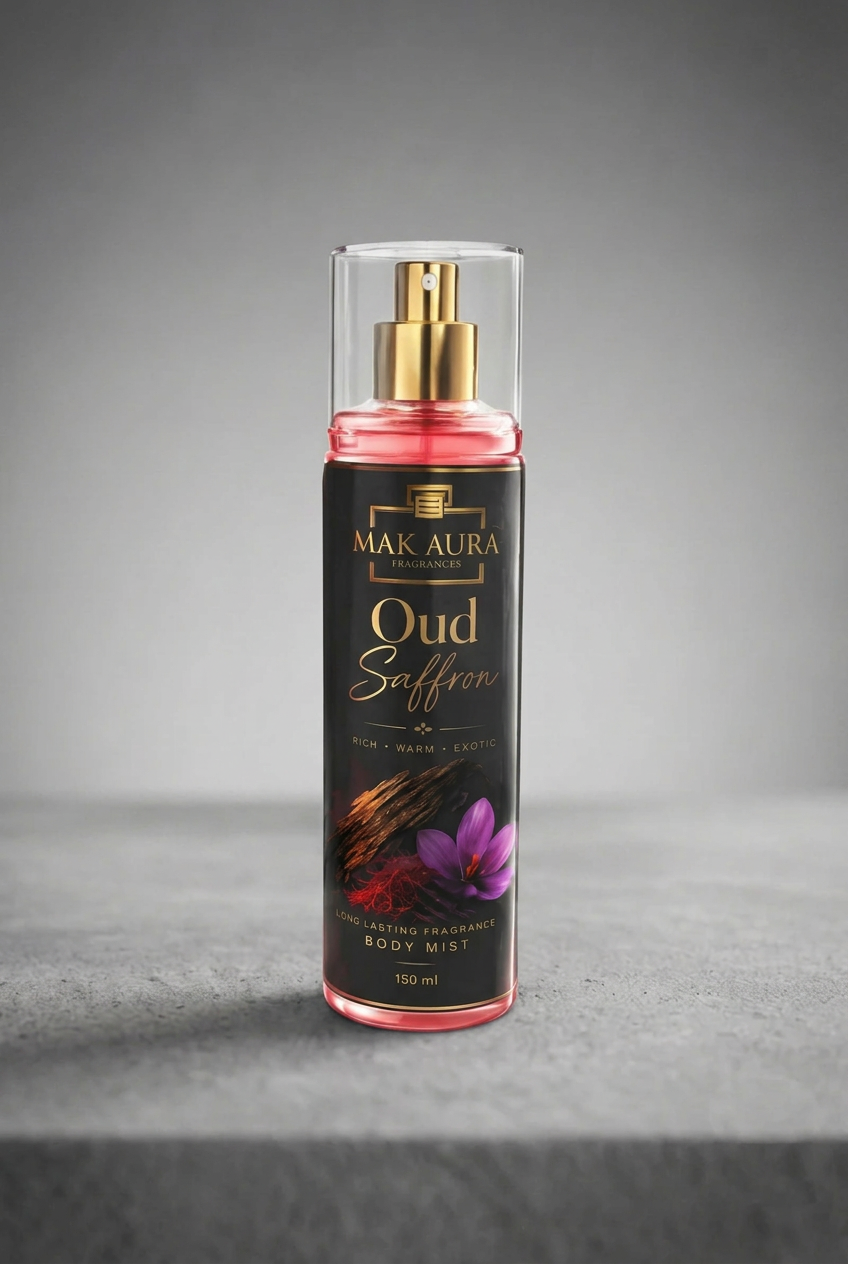 Oud Saffron | Body Mist | Arabic Fragrance 150ml
